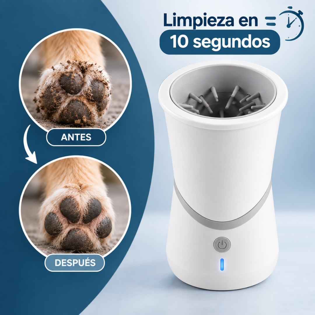 LuckyDog™ Limpiador Eléctrico de Patas 360°